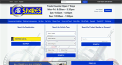 Desktop Screenshot of carsparesltd.com
